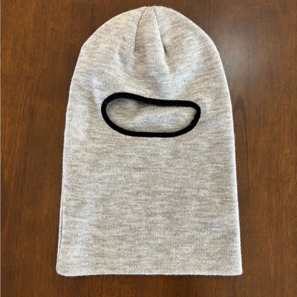 Black Scale Shadow Ops Ski Mask - Gray